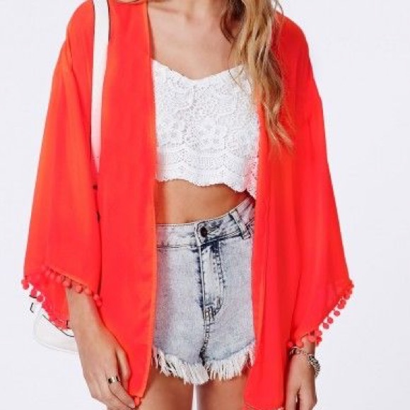 X S O L D X Women’s Pom Pom Cover-Up - Picture 2 of 5